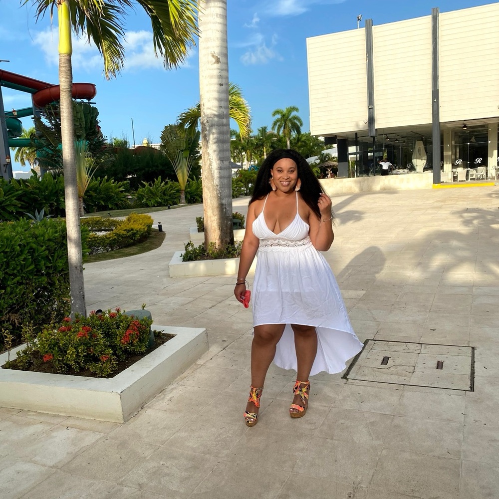 Hi-low Maxi Dress